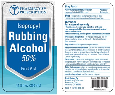 Pharmacys Prescription Isopropyl Alcohol (Acp Pharmacys Prescription Isopropyl Rubbing Alcohol)